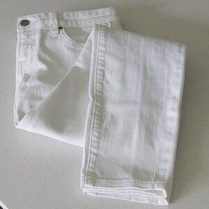 Velvet by Graham & Spencer Women's White Denim Skinny Jeans - Size 25